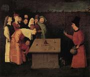 BOSCH, Hieronymus The Conjurer oil on canvas